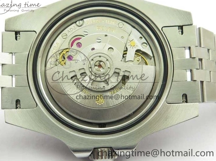 Jubilee Bezel Best II Blue Diamonds GMF Red SA3285 CHS Steel 904L Black On Dial V3 GMT-Master Bracelet Edition 0401